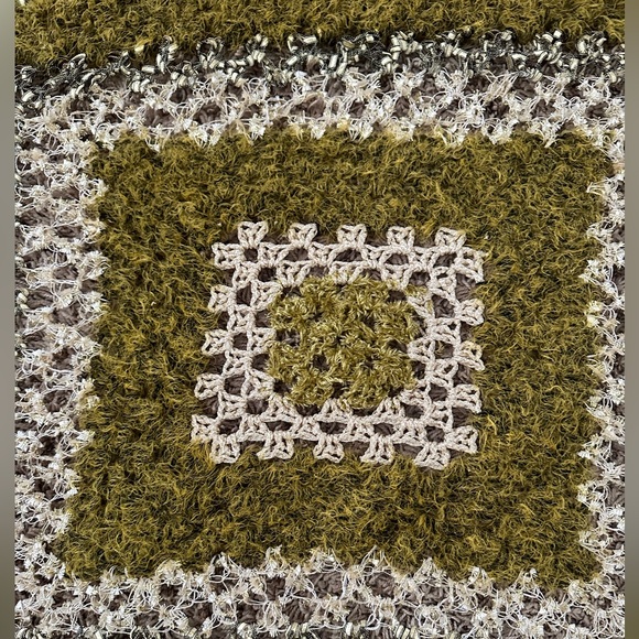 36”x36” Handmade Afghan- New FINAL PRICE - Picture 3 of 5